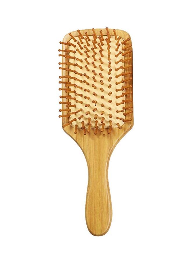 Bamboo Hair Brush Gold 24.5x4x8.5cm - Image 1