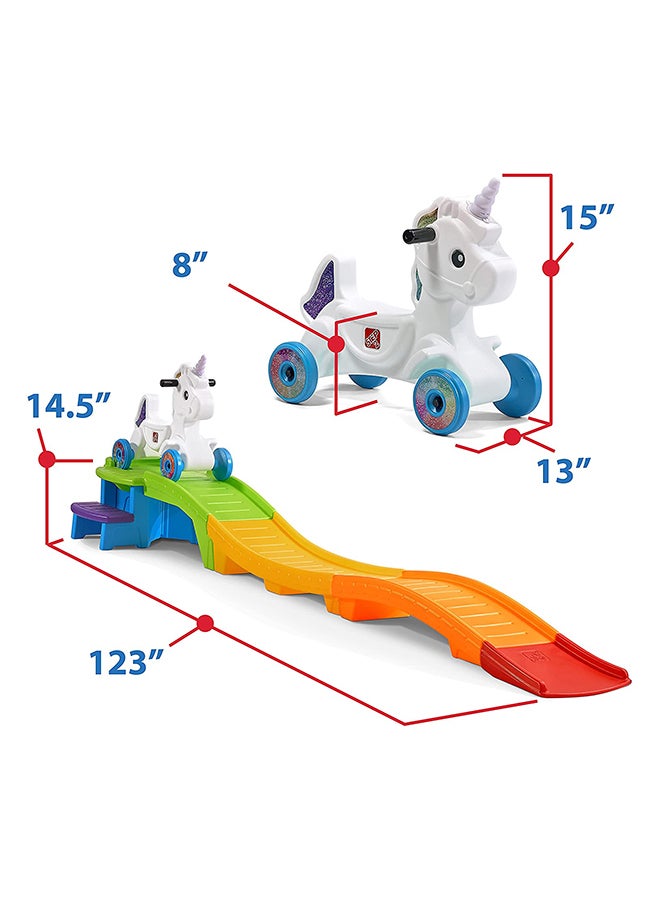 Step2 Unicorn Up And Down Roller Coaster 35.5x22x20inch - Image 5