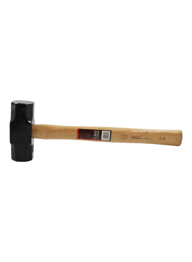 Wooden Handle Sledge Hammer Multicolour