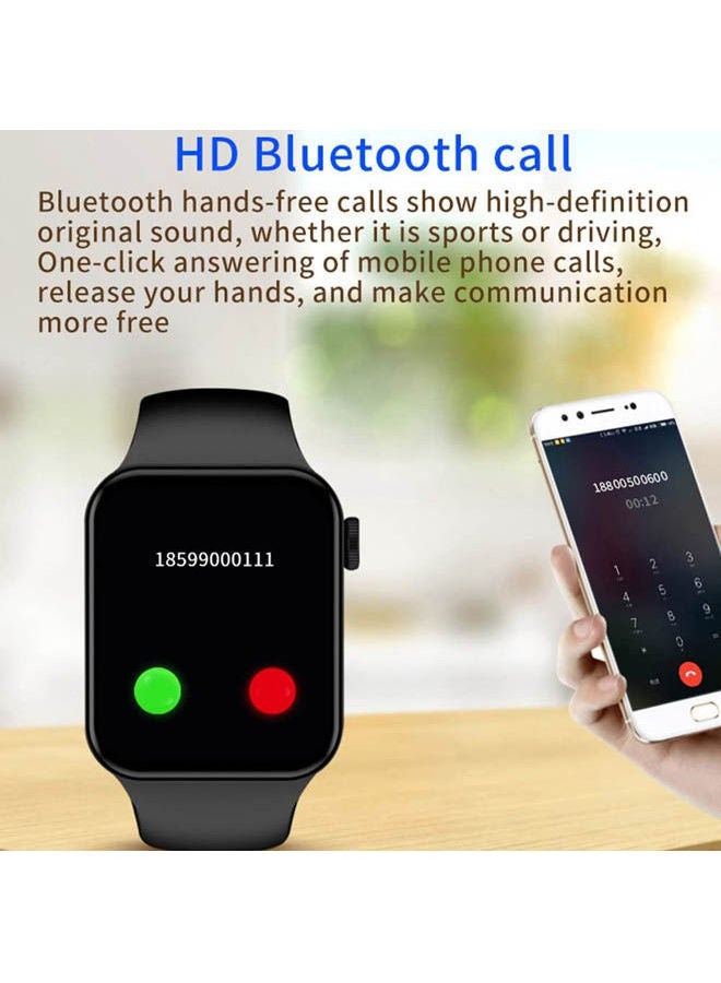 Smartwatch T100 Plus Black - Image 5