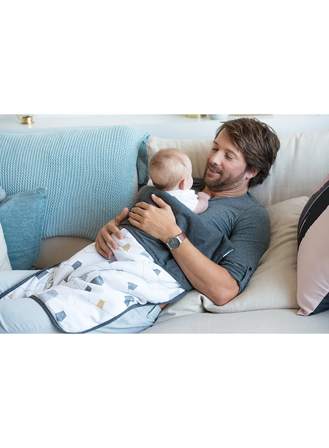 Doomoo Bear Printed Dream Baby Blanket -  Grey