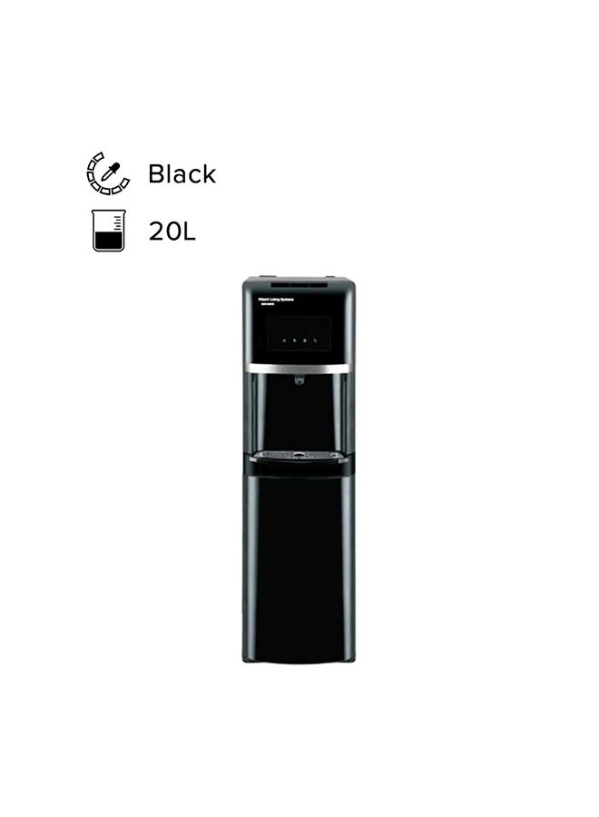 Water Dispenser, Bottom Loading, Hot Cold and Ambient Temperature, Japanese Quality Floor Standing Water Cooler, Child Safety lock, Best for Home, Office-Pantry HWD-B30000 Black - v1640508016/N12396133A_1