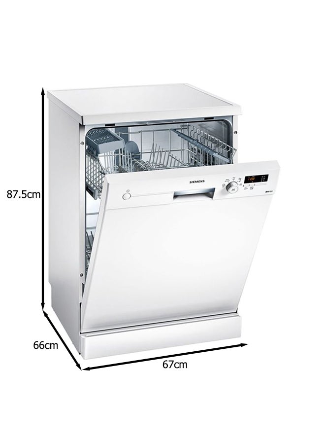 SIEMENS - 12 Place Dishwasher 5 Programs Settings SN215W10BM White - Image 1