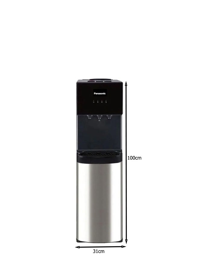 Panasonic Top Loading Stainless Steel Water Dispenser SDM-WD3238TG/SDM-WD3238TF Stainless Steel/Black  - Image 2