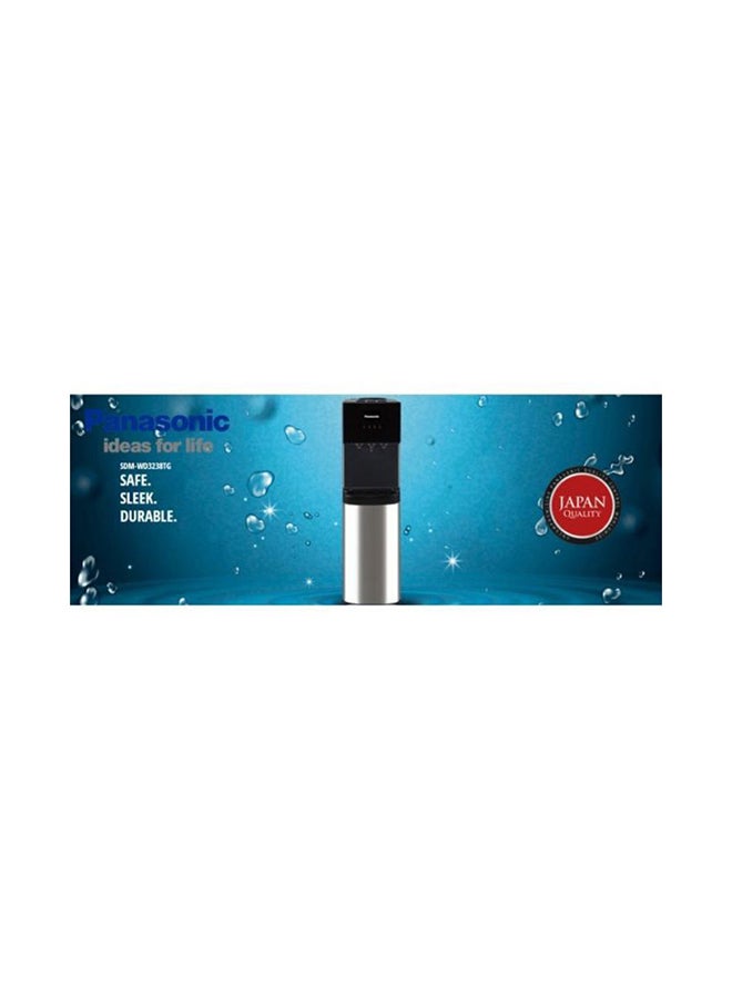 Panasonic Top Loading Stainless Steel Water Dispenser SDM-WD3238TG/SDM-WD3238TF Stainless Steel/Black  - Image 4