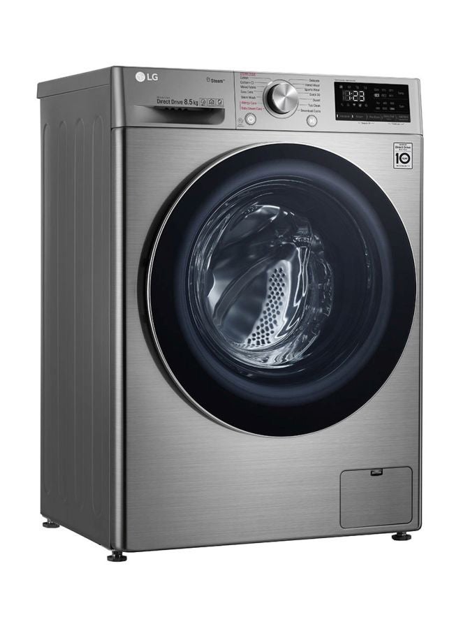 LG - Front Load Washer F2V5GYP2T Silver - Image 1