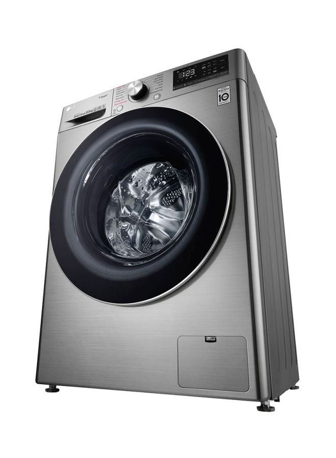 LG - Front Load Washer F2V5GYP2T Silver - Image 1
