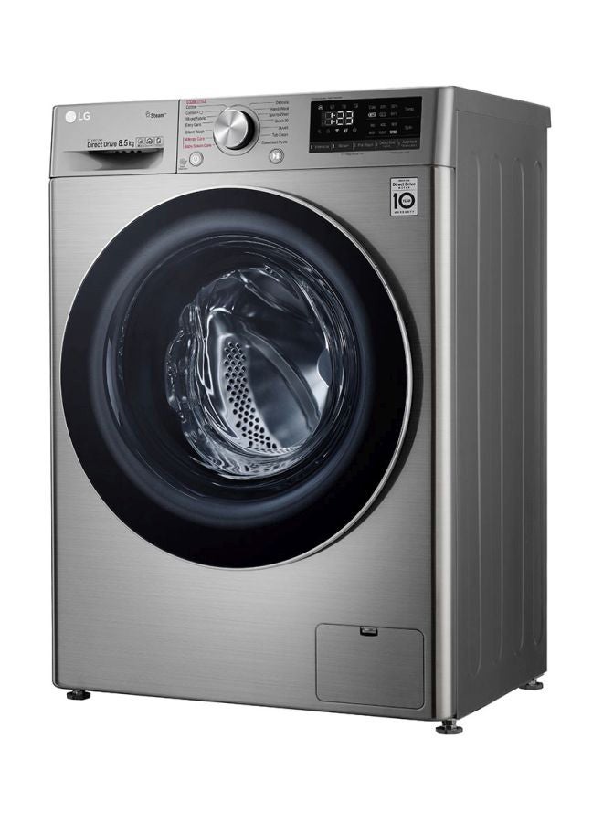 LG - Front Load Washer F2V5GYP2T Silver - Image 1