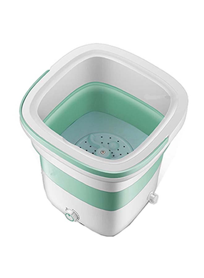 GT-Wheel Portable Mini Folding Clothes Washing Machine 135 W Miniwash112 Green/White - Image 3