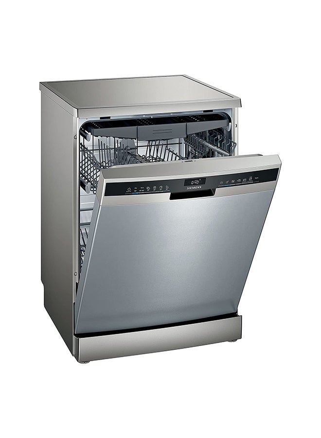 SIEMENS Home Connect 13 Place Dishwasher 5 Programs Settings SN23HI26MM Silver  - Image 1