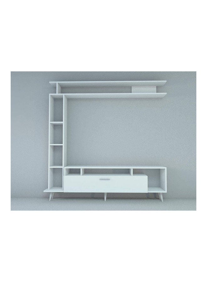 Modern Multi TV Unit White 40x213x180cm