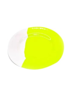 Soup Platter White/Green 25.5cm