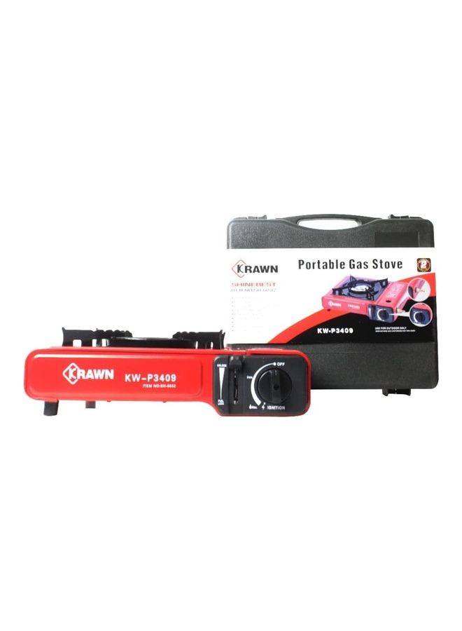 كراون موقد غاز قابل للنقل 35.5x35.5x6سم - Image 4