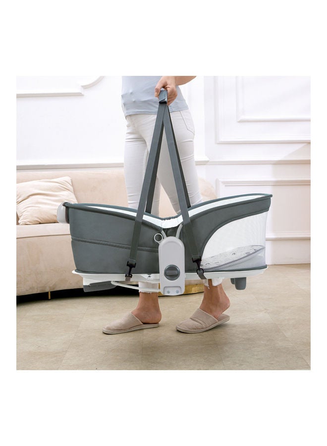 ماستيلا سرير هزاز فاخر 6 في 1 متعدد الوظائف للاطفال من عمر 0 الى 12 شهر - Image 4