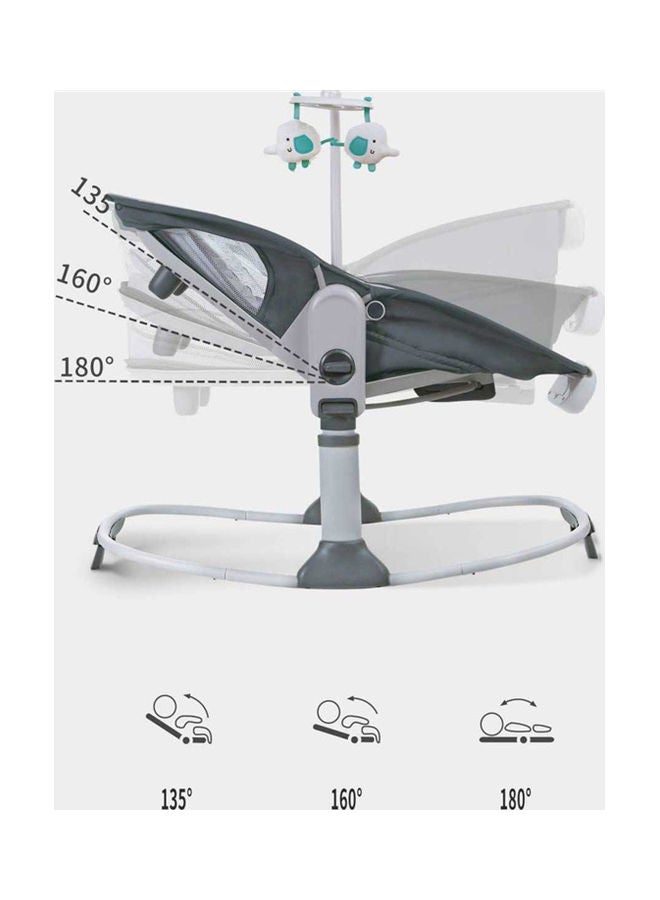Mastela Baby Rocker Deluxe 6 In 1 Rocking Bassinet Multifunctional Bassinet For Newborn Boy Girl For The Age 0 To 12 Month  - Image 5