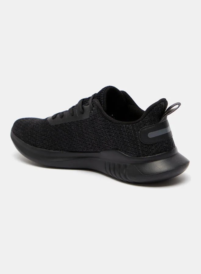Kappa Men's Textured Lace-Up Walking Shoes