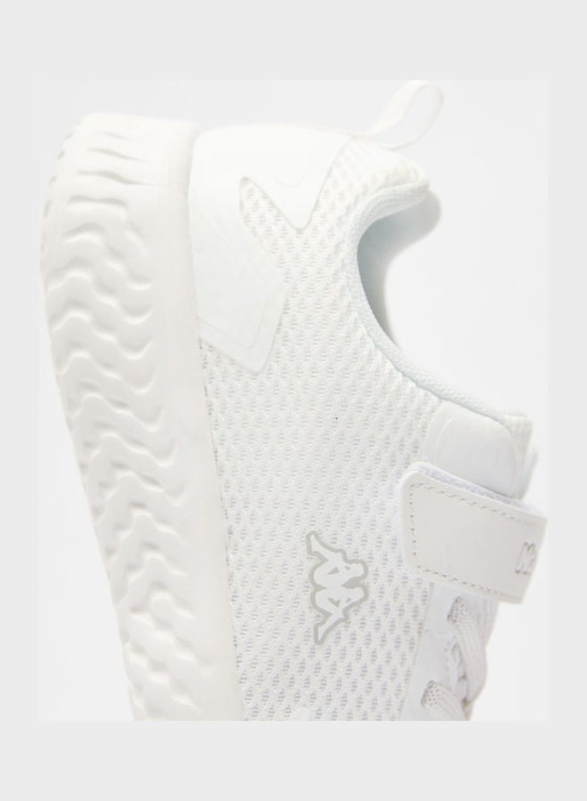 Kappa - Boys Running Shoes With Hook And Loop Closure White - Image 1