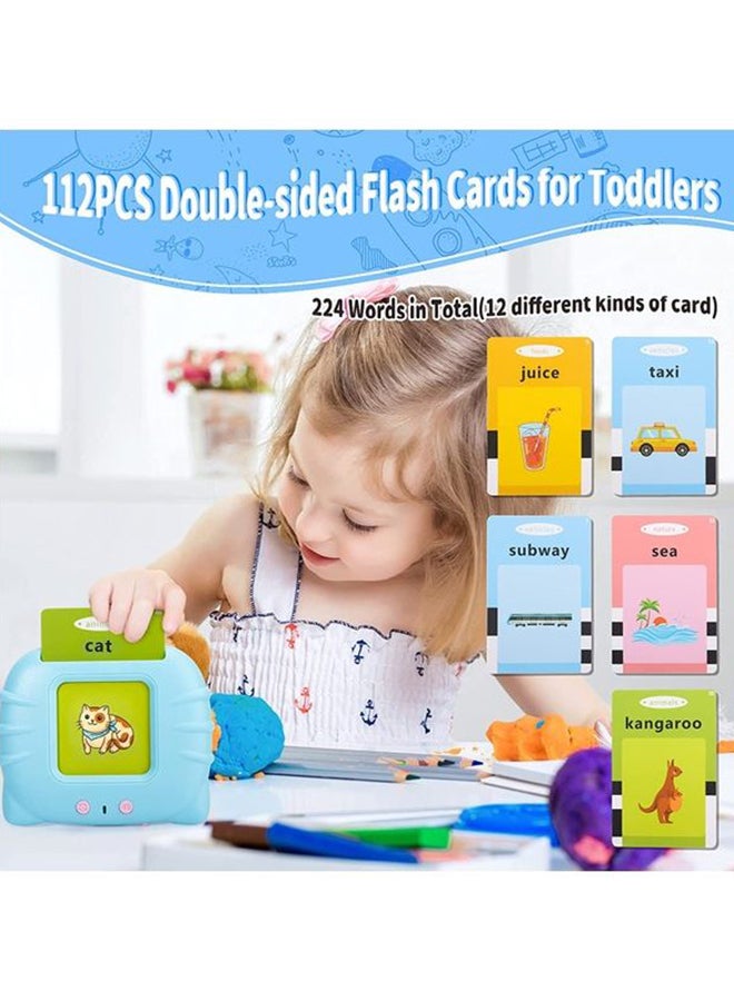 Generic - Talking Flash Cards Learning Toy 4.2x3.5inch - Image 1