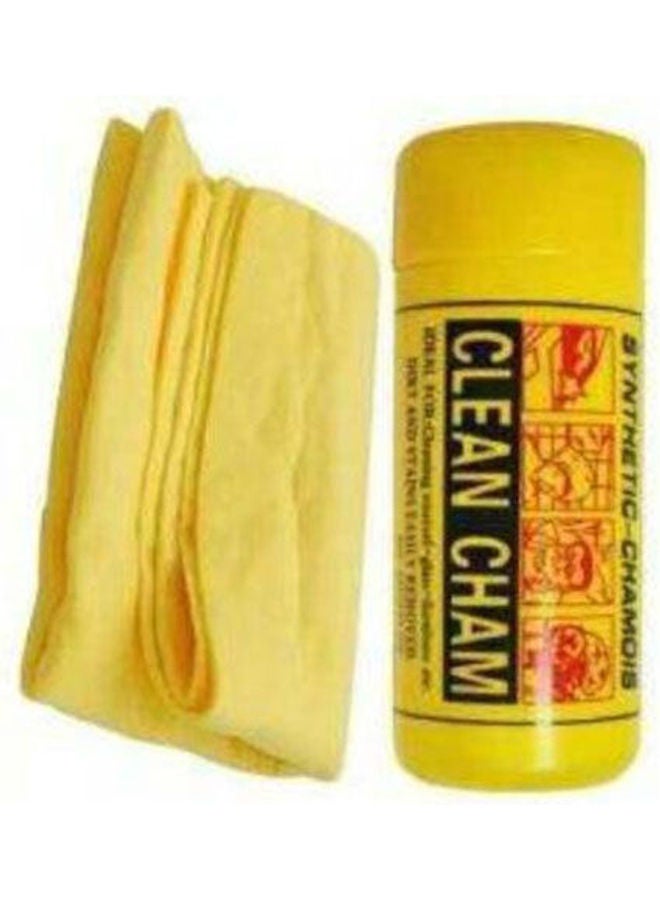 Clean Cham Deer Leather Super Towel For Cleaning And Polishing Cars And All Surfaces - Image 1