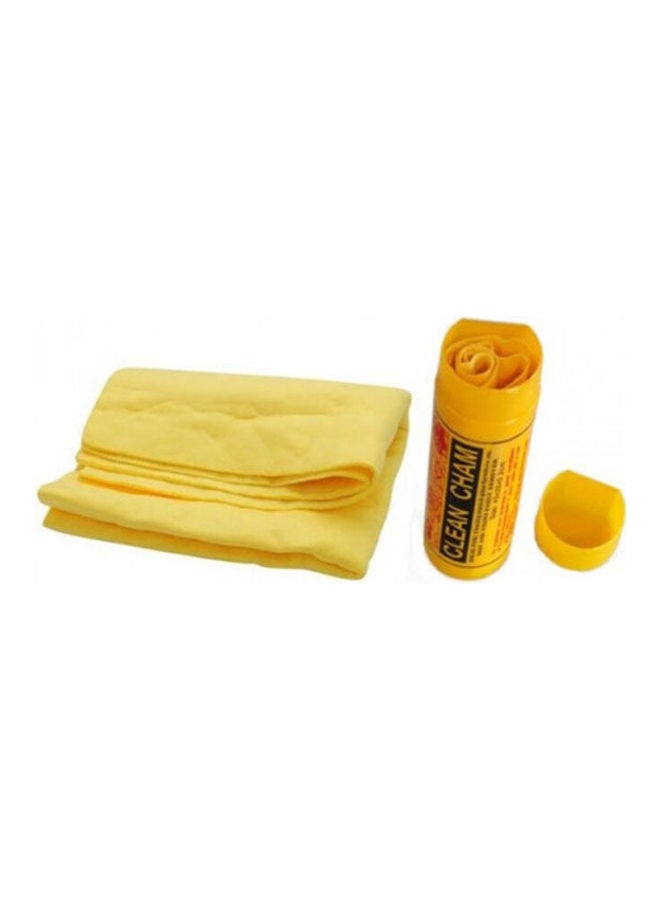 Clean Cham Deer Leather Super Towel For Cleaning And Polishing Cars And All Surfaces - Image 2