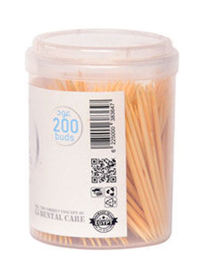 zi Wood Tooth Picks Beige  - Image 2