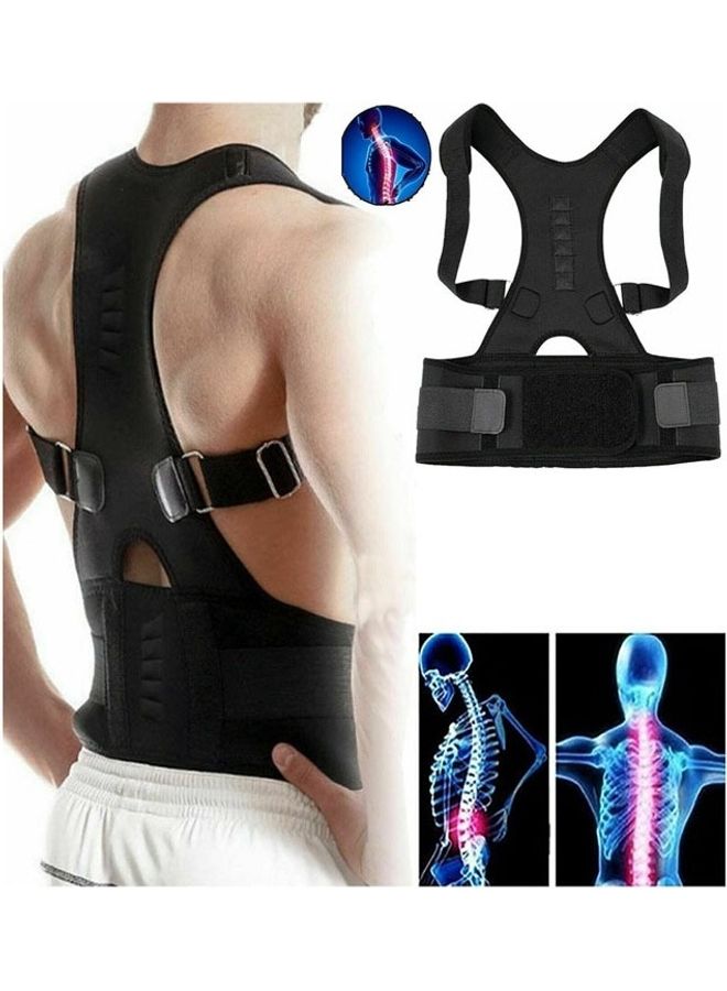 AGD Magnetic Posture Support Corrector Back Brace Belt M  - Image 3