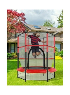 AGD Round Trampoline With Safety Enclosure Net  - Image 4