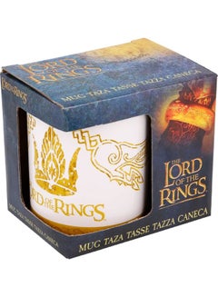 Lord Of The Rings Printed Mug White/Gold 330ml - v1640524145/N52254202A_1