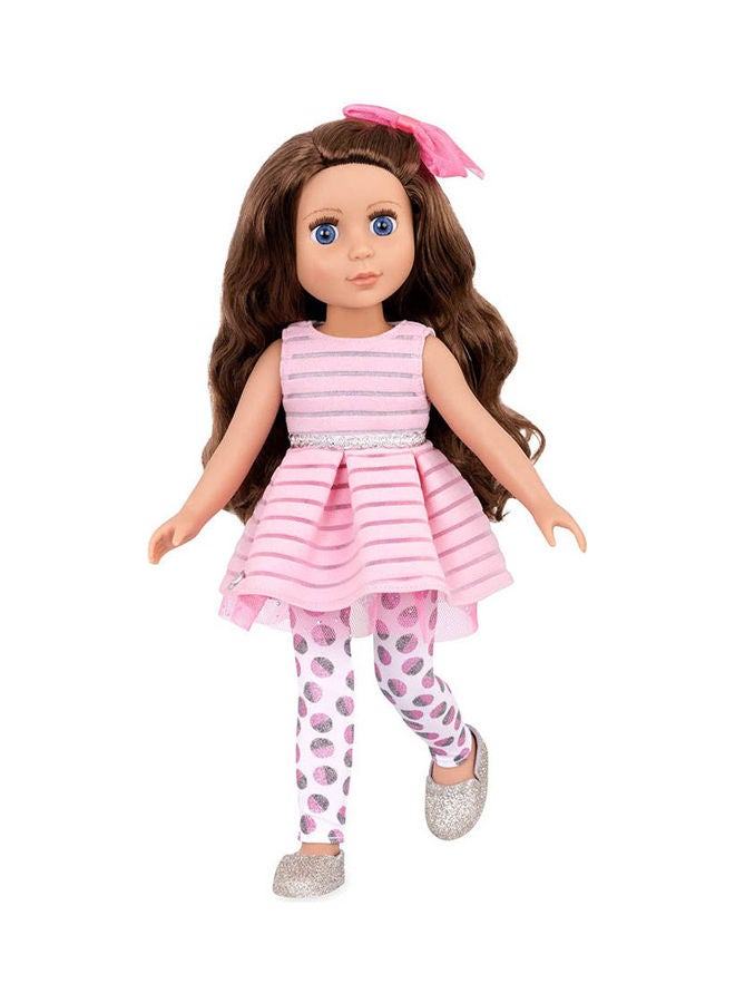 BATTAT 14 Doll Bluebell Brown Hair