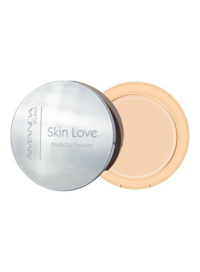 Amanda Skin Love Wet & Dry Powder 01 Beige
