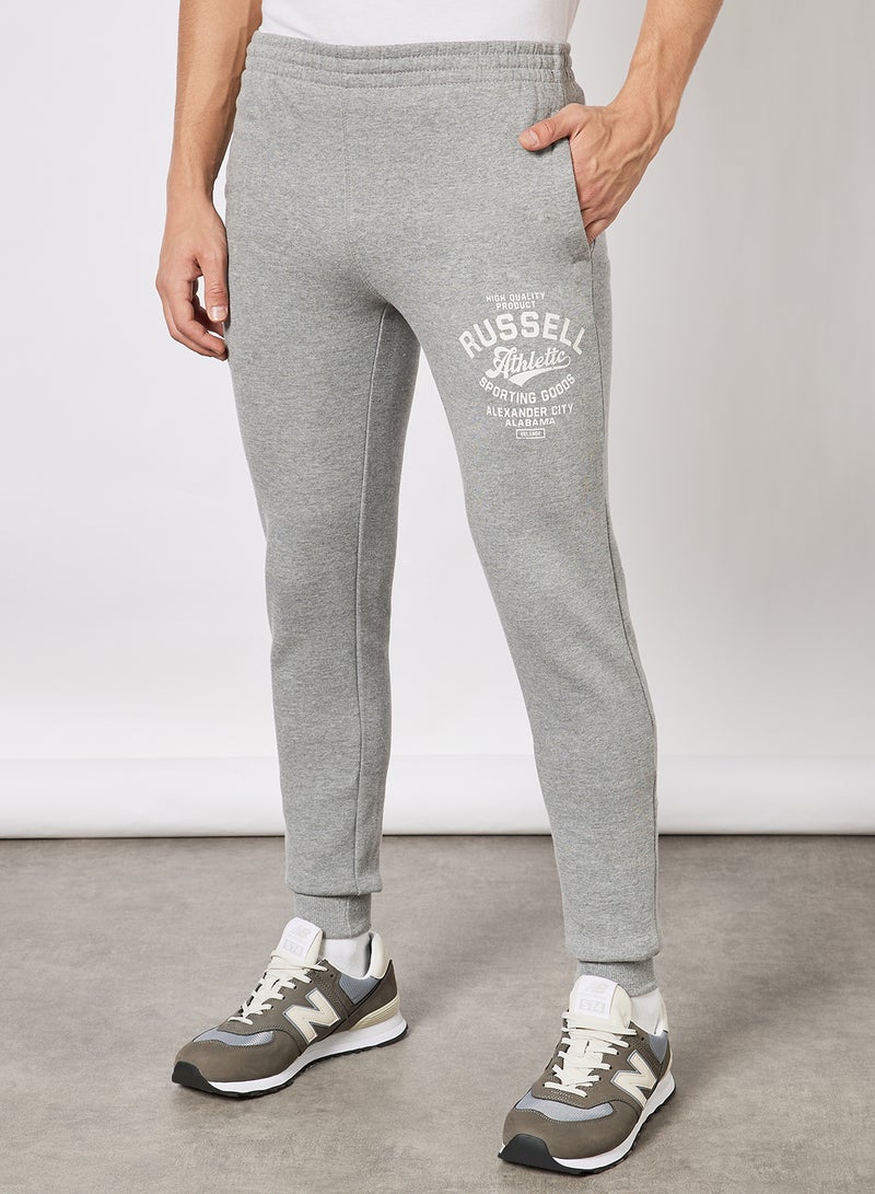 Russell Athletic - Logo Slim Fit Sweatpants Grey - Image 1