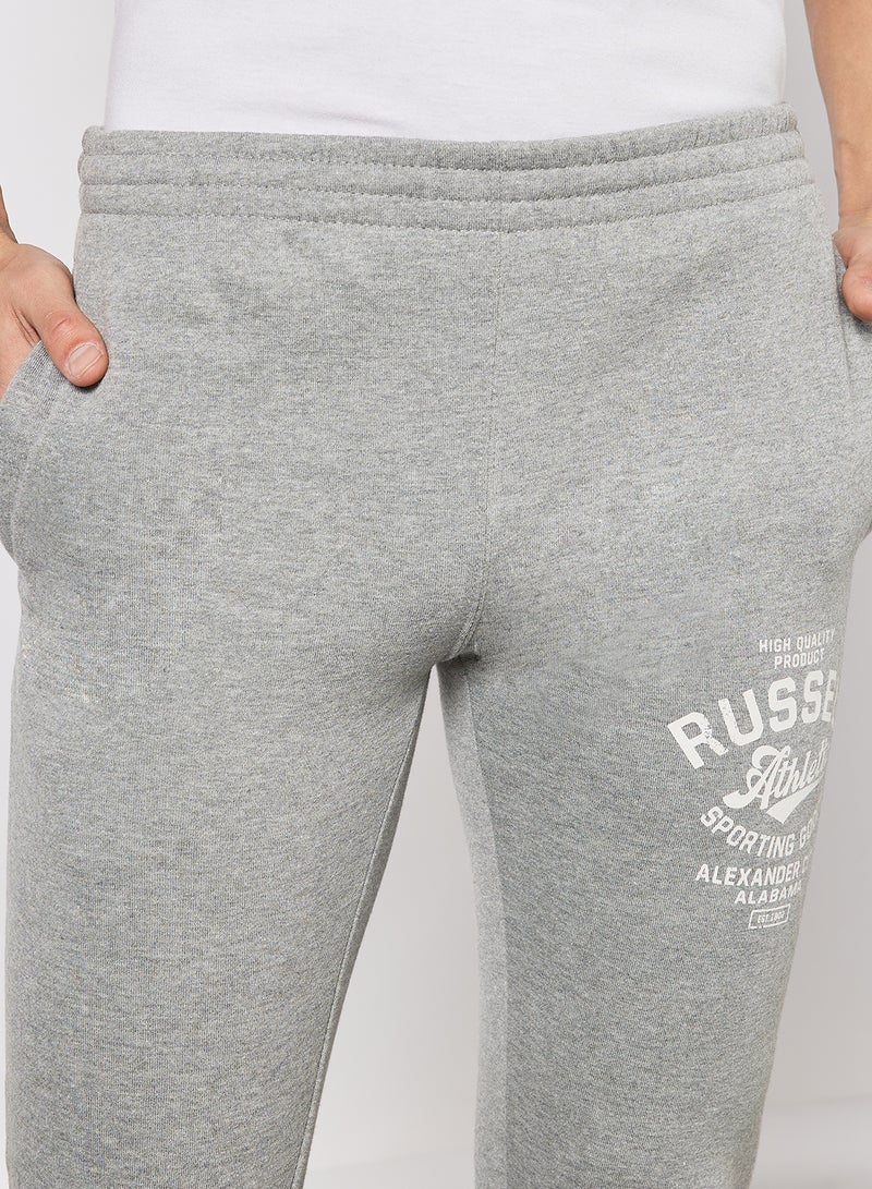 Russell Athletic - Logo Slim Fit Sweatpants Grey - Image 1