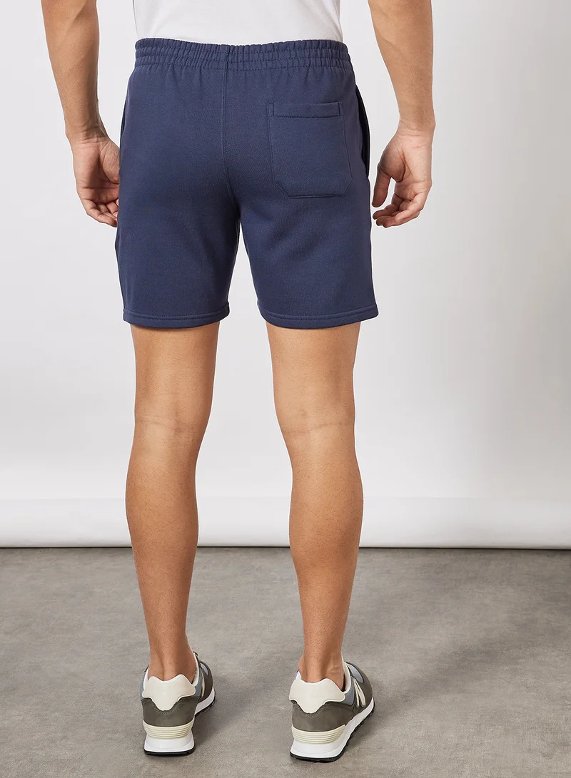 Russell Athletic Logo Elasticated Shorts Navy