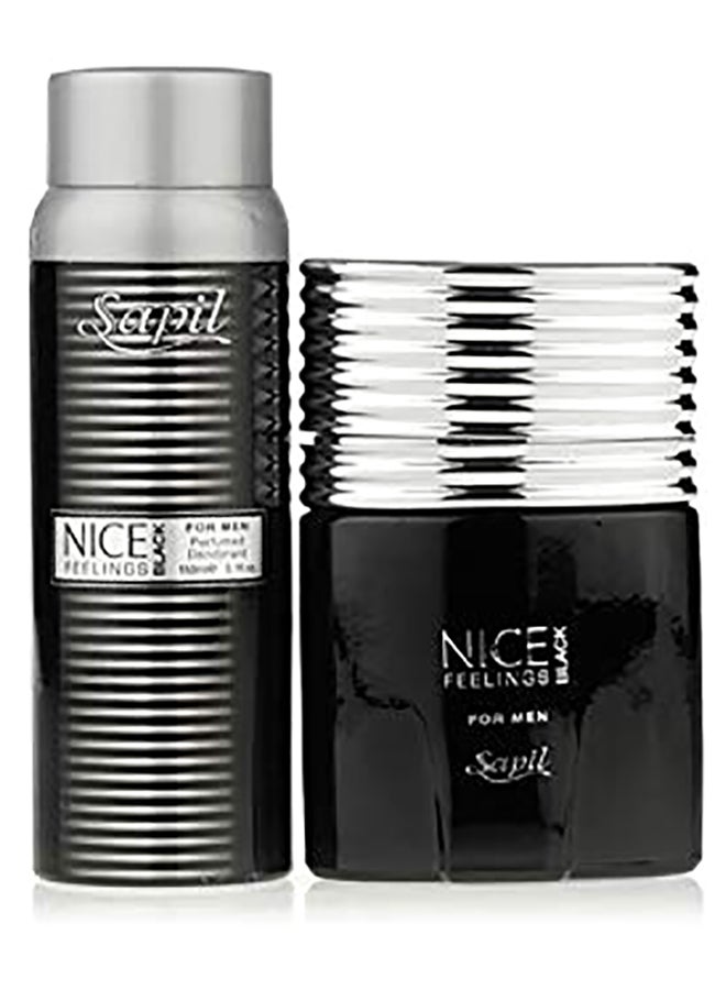 sapil Nice Feelings Gift Set Nice Feelings EDT (75 ml), Deodorant (150 ml) - Image 2