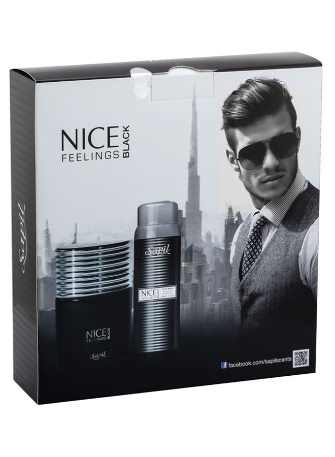 sapil Nice Feelings Gift Set Nice Feelings EDT (75 ml), Deodorant (150 ml) - Image 5
