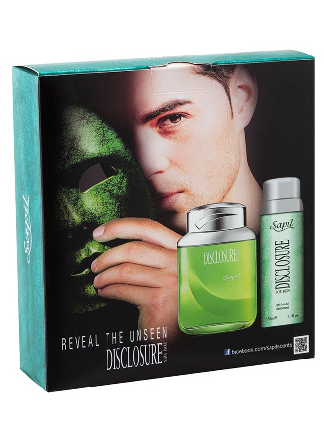 سابل طقم هدايا دسكلوجر Disclosure EDT (100 ml), Disclosure Deodorant (150 ml) - Image 2