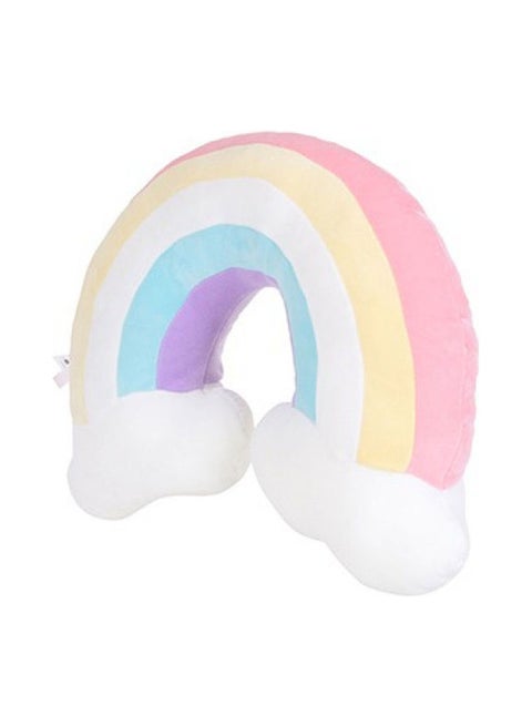 Soft And Comfortable Plush Rainbow Pillow 40x35cm