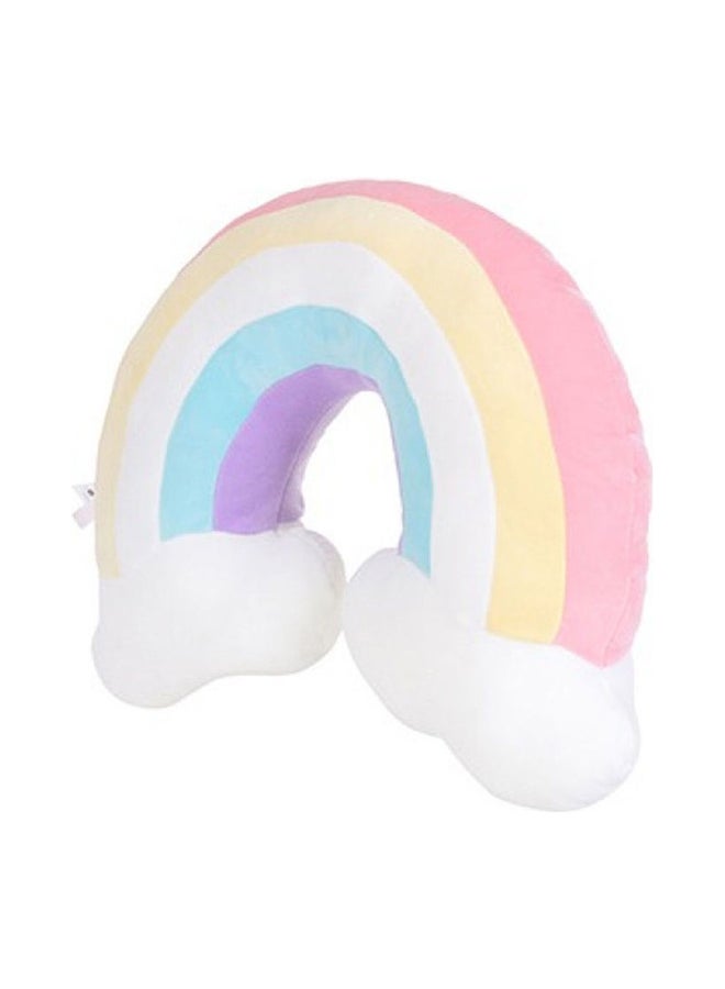Soft And Comfortable Plush Rainbow Pillow 40x35cm  - Image 1