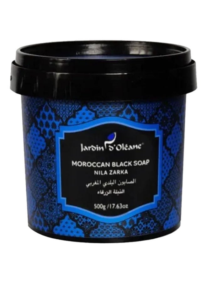 JARDIN D OLEANE Moroccan Black Soap Black 500grams  - Image 1