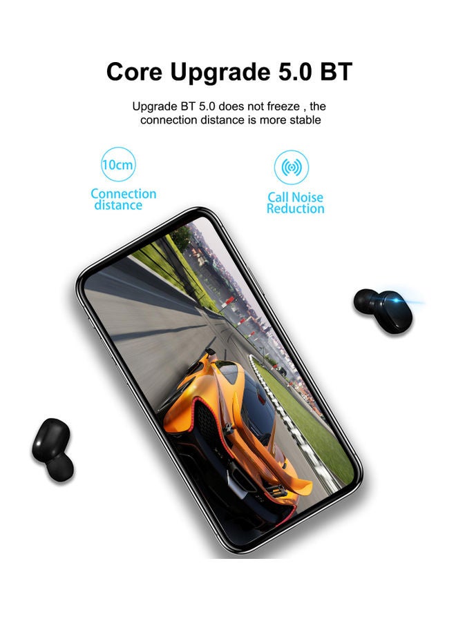 TWS Mini In-Ear Headphones Black