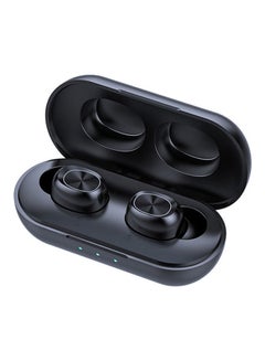 Portable TWS BT 5.0 Wireless Sports Earphones with Charge Box Black
