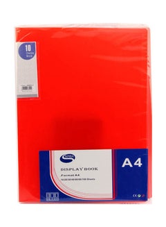 Simba display book SIMBA A4 10 POCKETS 8511 Orange 