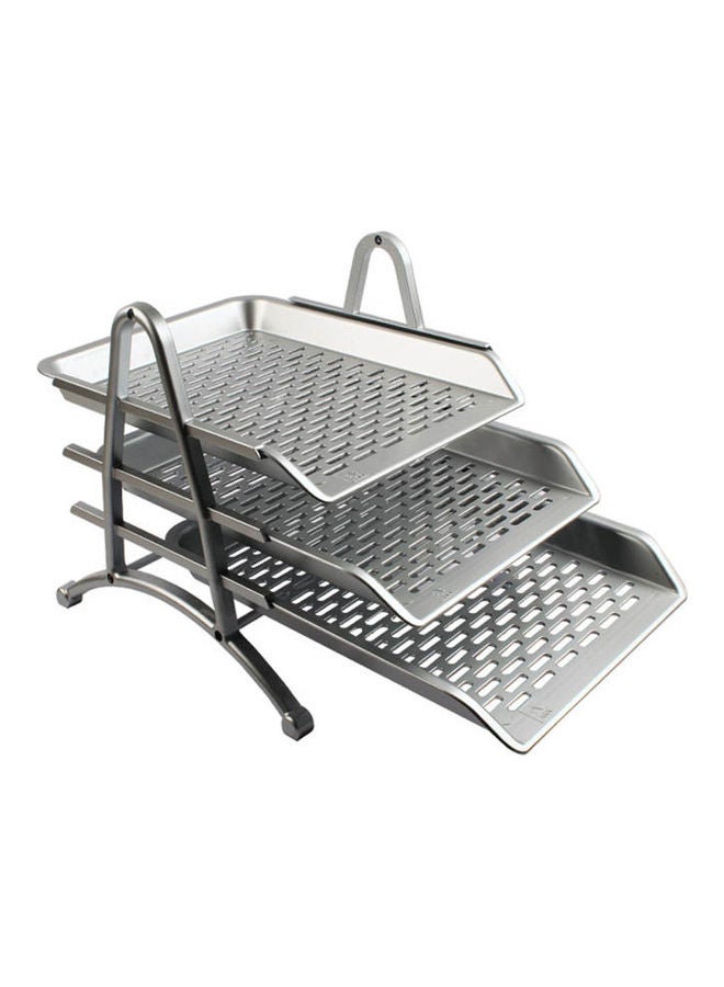ARK - Ark 3 Tier Document Tray(F Plastic) NO:1900 Multicolor - Image 1