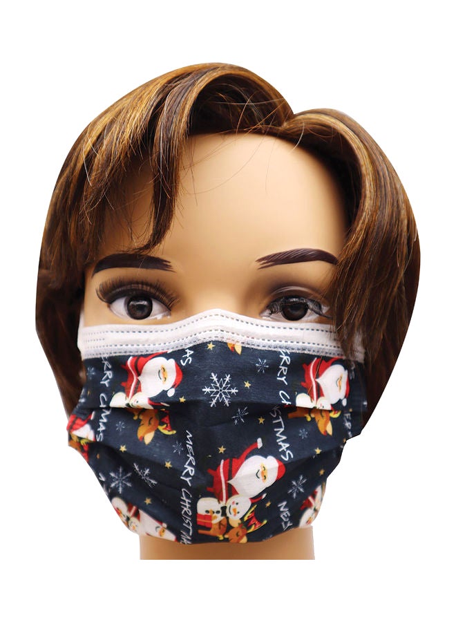 MedOne 10-Pieces Christmas Design Face Mask For Adults - Image 1