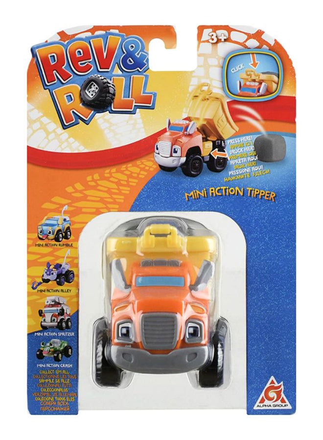 Rev&Roll Mini Action Tipper Truck Multicolour - Image 2