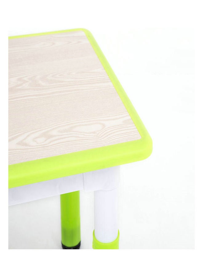 JSAITOYS - Rectangular Study Table Green 60X80X48cm - Image 1
