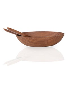 Polystyrene Salad Set Brown 26x36x9cm