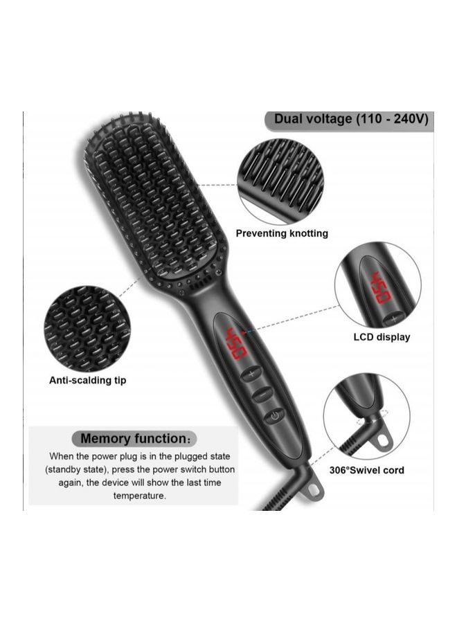 EzzySo Straight Comb Hair Straightener Negative Ion Direct Power Generation Splint - Image 3