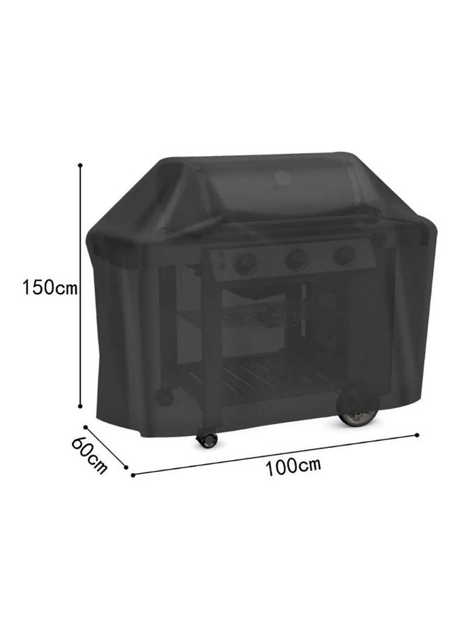 Waterproof Grill Cover Black 100cm