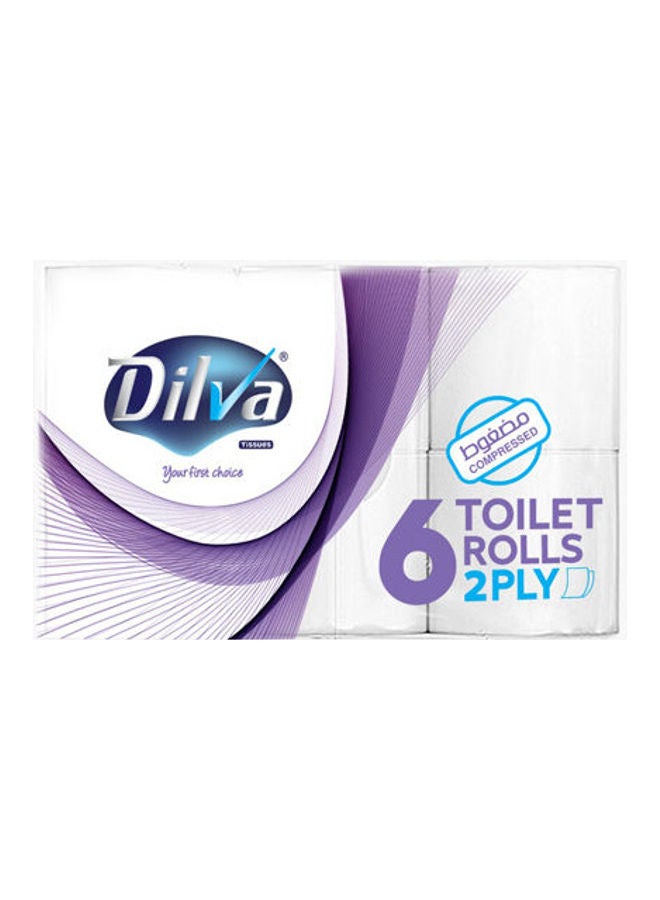 Toilet Roll  Compact 6 Roll
